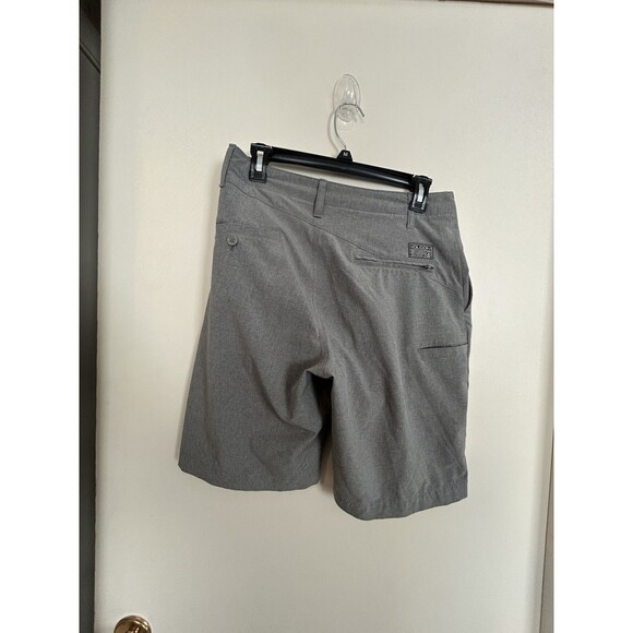 Volcom Shorts mens 28 gray 4 way Stretch zipper pocket surf and turf swim - Picture 2 of 12